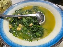 鸡汤黄豆桑叶芽-粤小馆(天安云谷店)