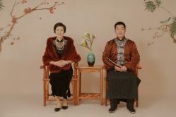 -时光纪亲子全家福照相馆(静安店母女写真父母纪念照)
