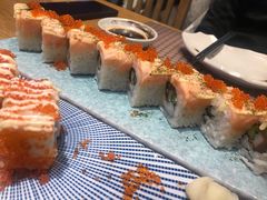 纹火三文鱼反卷-林妈妈村·日式料理(宝山万达店)