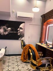 -595barbershop美式油头