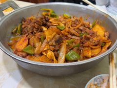 -尕有炕锅烤羊肉