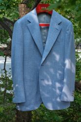 -怒马会 全麻衬西装高级定制