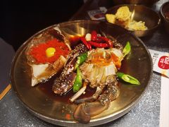 -草家酱蟹炭火烤肉店(珲春南路二店)