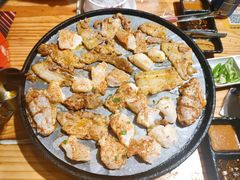 蒜香鸡翅中-胖记烤肉(江汉路店)