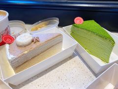 抹茶千层蛋糕-双风车咖啡馆 Twin Windmills(六道口店)