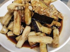 蛤蜊肉拌茄子-华春餐馆(鱼山路店)