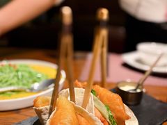 爆浆芝士炸鱼煎饼-肴约·花园式餐厅(湖里店)
