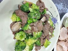 西兰花炒牛肉-师傅仔美食(东华老店)