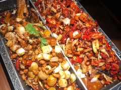 宫保鸡丁烤鱼（清江鱼/斤）-锦尚阁烤鱼(望京新荟城店)