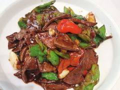 薄皮椒爆嫩肝-聚鑫阁江浙菜·非遗传承技艺(闵行交大店)