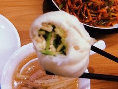 虾仁西葫包子-陈傻子餐厅(世纪都会店)