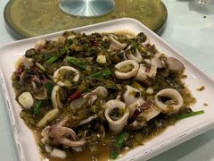 酸菜炒鱿鱼-温岭人家(红花北路店)