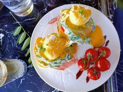 奶油菠菜火腿肉班尼迪克蛋-The Rug Cafe(王府中环店)