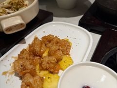 江南藜麦撞虾-狮王府淮扬菜(夫子庙老门东店)