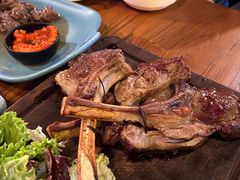 烤羊排配阿根廷欧芹酱-El Bodegon阿根廷秘鲁餐厅(幸福路店)