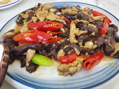 血蘑炒肉-张记荞面馆