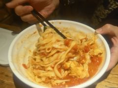 番茄汁鸡蛋面-平娃三宝烧烤·面食(南小街店)