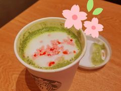 樱花草莓茶拿铁-星巴克(大连瓦房店世纪广场店)