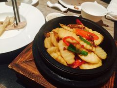 石锅山药-羡餐厅·杭帮菜·淳菜(千岛湖自由洲际殿店)