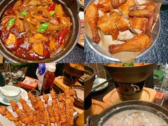 -何妹湿辣牛肉·粤式烧烤砂煲(桂雅路店)