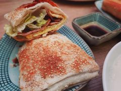 培根蛋烧饼-桃园眷村(万象天地店)