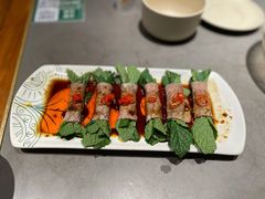 薄荷牛肉卷-云海肴·汽锅鸡·云南菜(高德置地店)