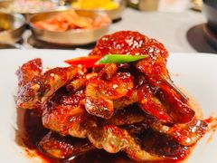 -草家酱蟹炭火烤肉店(珲春南路一店)