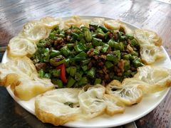 榄菜肉碎四季豆-渔米粥(罗湖店)