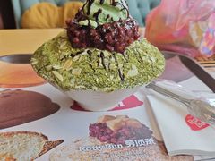 抹茶冰沙-劳顶笨咖啡(丽水宜家店)