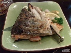 豚金日本料理 虹桥店 菜 烤3文鱼头图片 上海 大众点评网