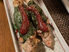 紫苏番茄鸡腿肉-半藏居酒屋(香港花园店)