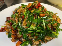 韭菜炒虾-功德盛饭店(奎中路店)