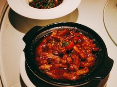 咸鱼鸡粒茄子煲-上下九广州菜馆(锦业路店)