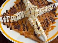 自制巧克力酱香蕉可丽饼-La Creperie法餐厅(桃江路店)