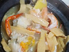 膏蟹拼虾粥-皮蛋弟砂锅店(总店)
