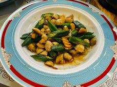 秋葵炒双鲜-满乡小馆