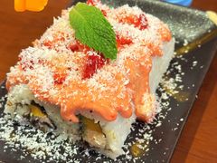 鲜切草莓雪雪卷-小川洋风料理(武商MALL店)