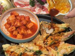 -明洞阿姨·韩式酱蟹烤肉·创意料理(三元桥店)