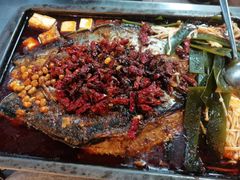 -探鱼·鲜青椒爽麻烤鱼(中天广场店)
