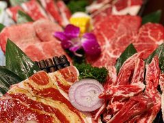 -明洞阿姨·韩式酱蟹烤肉·创意料理(三元桥店)