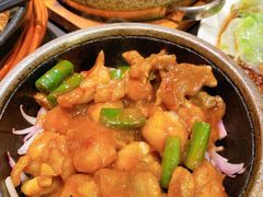 石锅牛蛙-聚鑫阁江浙菜·非遗传承技艺(金汇龙湖天街店)