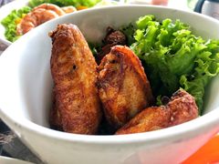 黑白芝麻鸡翅-Lets burger非常汉堡·环球风味(蓝色港湾店)