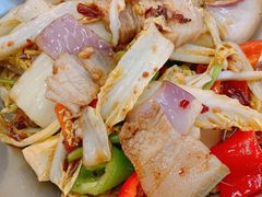 干锅娃娃菜-渔中舟海鲜大排档(普陀沈家门店)