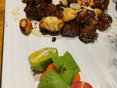 黑蒜子牛肉粒-陆壹捌餐厅(五大道店)