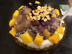 红豆综合冰加芒果-斯利美(禾祥西路店)