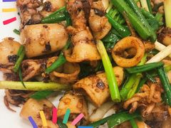 酱爆鱿鱼筒-皓景海鲜·地标美食(双月湾店)