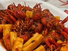 龙虾年糕-百味手拨龙虾馆(愚园路店)