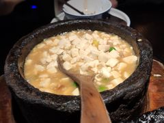 石锅鸡汤豆腐-绿茶餐厅(松江万达店)