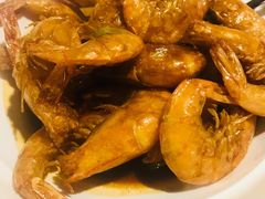 老头油爆虾-老船坞水上餐厅(亚洲大酒店  东四十条店)