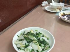 荠菜肉丝冬笋炒年糕-蘭心餐厅(进贤路店)